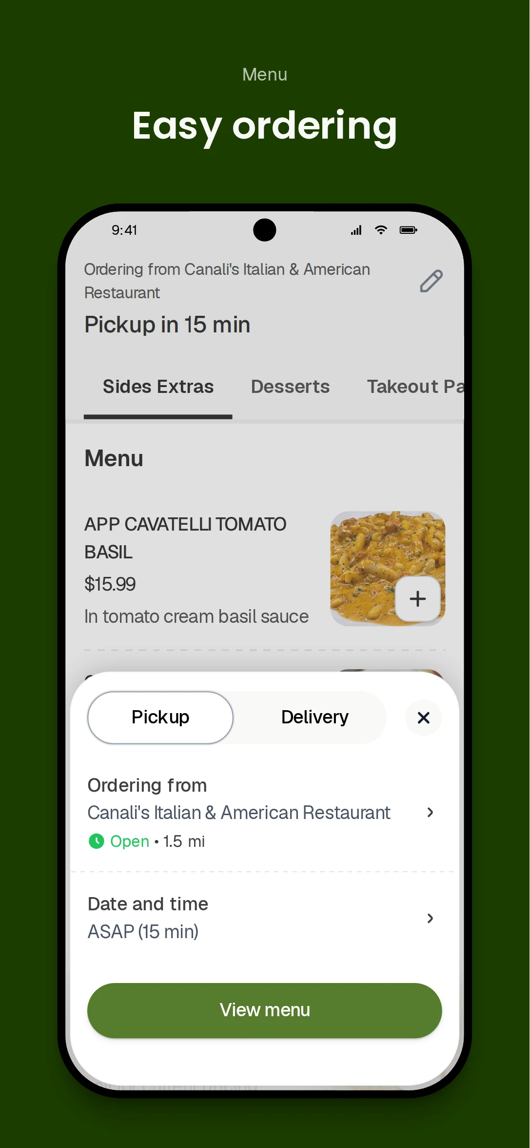 Canali's Italian Restaurant screenshot